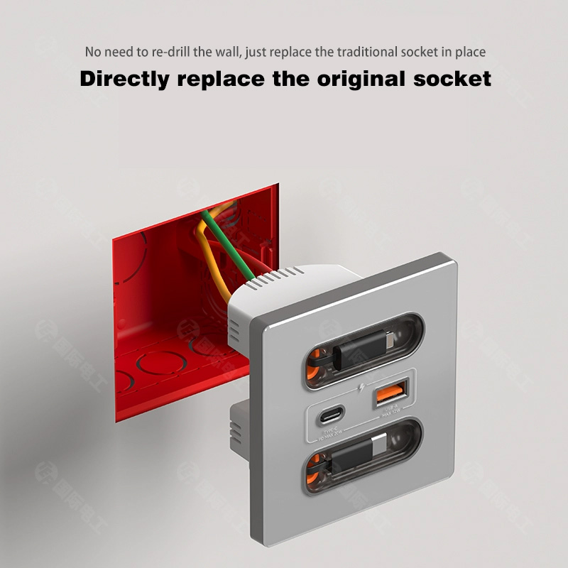 Anssin 12w 범용 벽 패널 소켓(Usb-A Us - Smart Home Apple 리뷰 및 가격