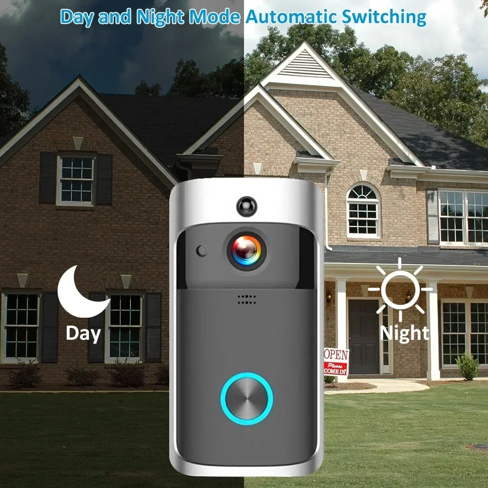 720P HD 스마트 홈 무선 WIFI 초인종 카메라  - Smart Home Video Doorbell Enhanced Security With Smart Doorbell 리뷰 및 가격