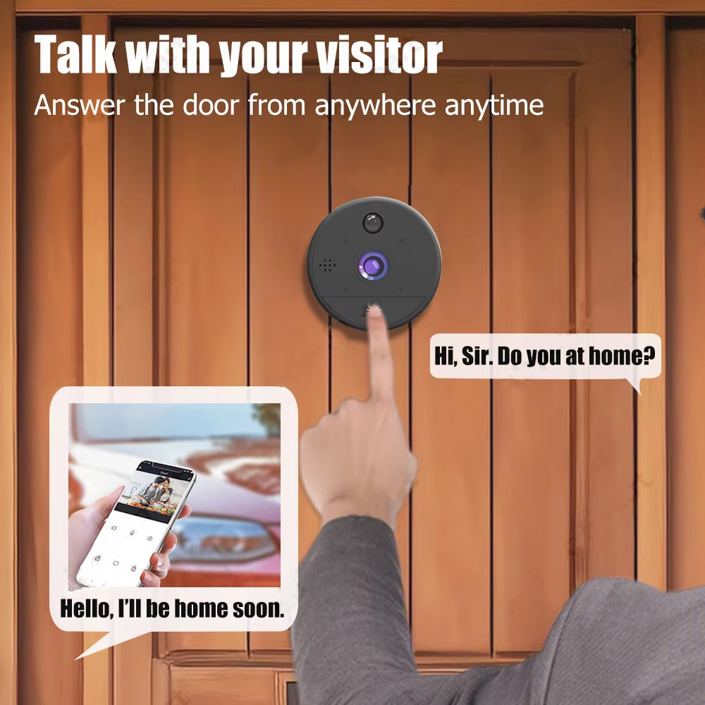 6000mAh WiFi 틈 구멍 Tuya 스마트 108 - Smart Home Video Doorbell Enhanced Security With Smart Doorbell 리뷰 및 가격