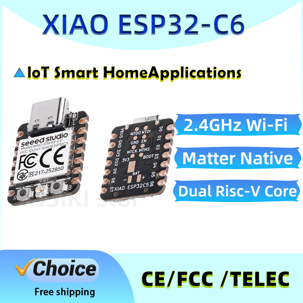 XIAO ESP32-C6 개발 보드 2.4GHz WiF - Smart Home Arduino Project 리뷰 및 가격