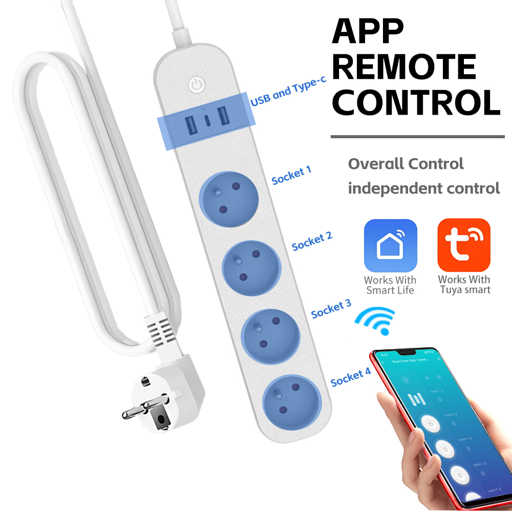 LELLKI FR WiFi 투야 스마트 멀티탭 USB  - Smart Power Strip 리뷰 및 가격