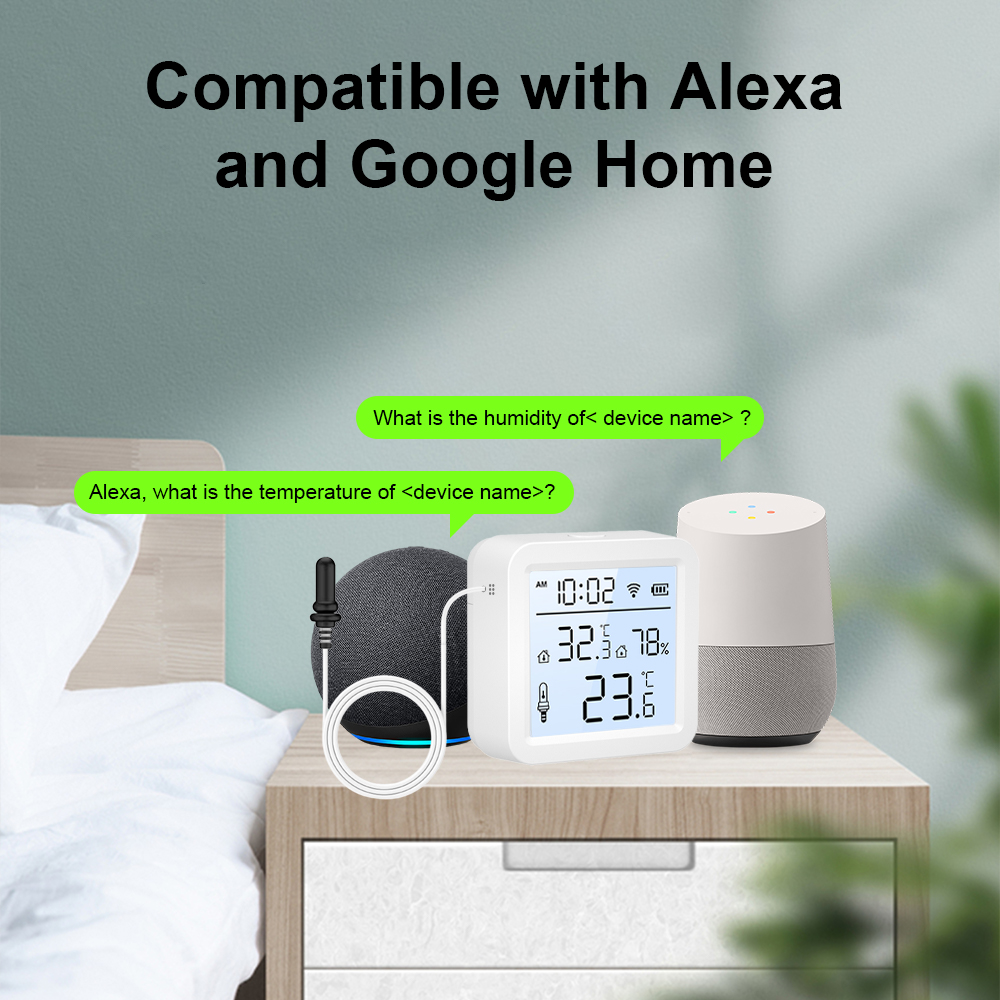 외부 프로브가 있는 WiFi 습도 온도 센서, 실내/실 - Smart Home Networking 리뷰 및 가격