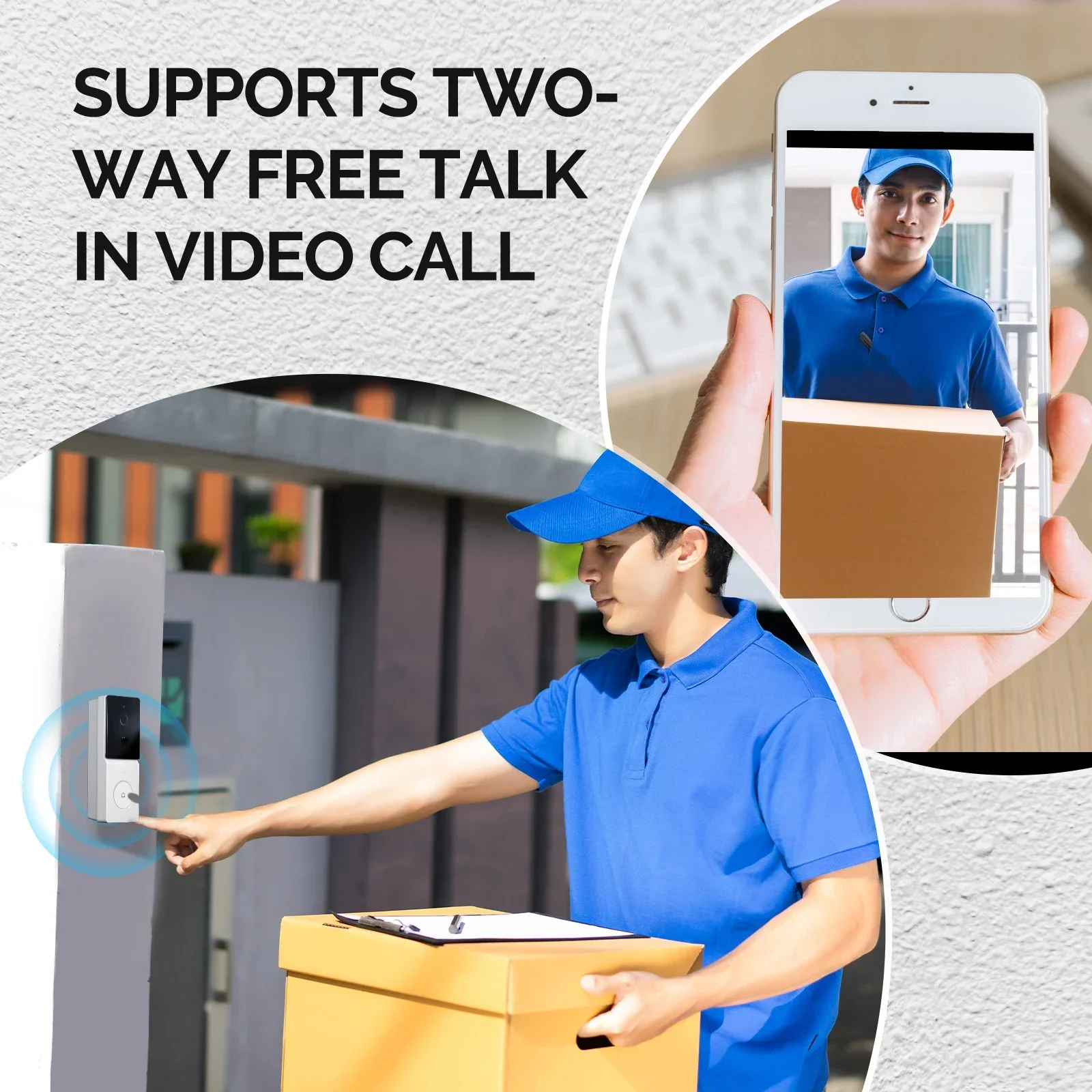 MOES 투야 스마트 와이파이 비디오 초인종 카메라,  - Smart Home Video Doorbell Enhanced Security With Smart Doorbell 리뷰 및 가격